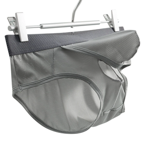 男性用セクシーなアイスシルク繊維下着通気性ボクサーブリーフセパレートスペースカプセル付き快適フィット - Product Image 3