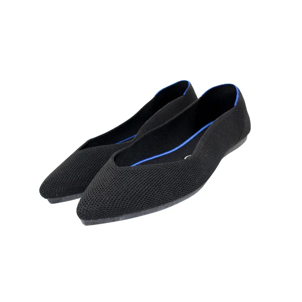 New Season Loafers Super Soft Rubber Sole Ladies Casual Flat Lazy Shoes Wholesale Black Women's Flats Dancing Shoes