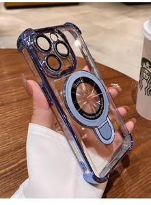 Coque <span class=keywords><strong>de</strong></span> téléphone portable anti-chute à haute pénétration pour iPhone 16 Plus, support quadrilatéral, coque vide, Apple 15 14 13 12 Pro Max - Product Image 5