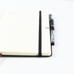 Nhiều màu tùy chỉnh PU Leather máy tính xách tay với bạc dập A5 Kích thước 168 Sheets - Product Image 6