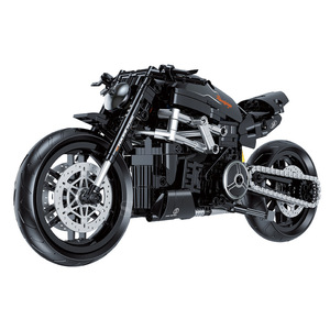 60551 Technology Ducati Motorcycle Mechanical Building <b>Blocks</b> Assembly Toy Boy Motorcycle Model Gift - Product Image 1