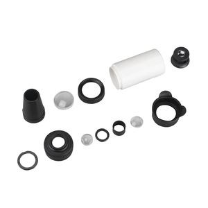 Telescopio Monocular 8x30 de Enfoque Manual, de Plástico, para Uso Científico en Exteriores, Uso Civil, Desmontable y Ensamblable, Blanco y Negro - Product Image 1