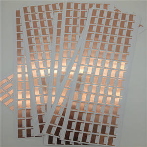 Precio de fábrica Cinta de puesta a tierra de cobre Cinta de lámina de cobre conductora Cinta de cobre estañado - Product Image 3