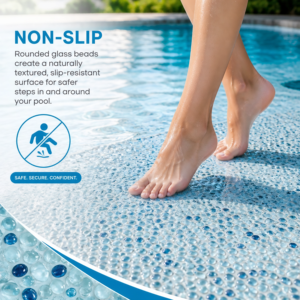 Vente en gros usine – Finition à granulats apparents en quartz coloré, résistante au sel et à la corrosion, pour piscines extérieures d'hôtels et de complexes balnéaires - Product Image 4
