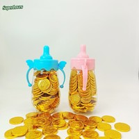 Chocolat Solide de Haute Qualité en Gros, Pièces Circulaires Multicolores, Vente Chaude, Meilleures Ventes Superloves