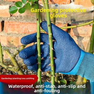 Gants de jardinage anti-perforation et imperméables en plastique pour la prospection en bord de mer, la plantation de fleurs, la culture des roses, le désherbage – Conçus pour les jardiniers - Product Image 3
