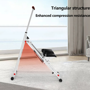 LADYGLOW <span class=keywords><strong>Machine</strong></span> de fitness à domicile Marche d'escalier pliante <span class=keywords><strong>Machine</strong></span> de marche aérobie Stepper Exercise Portable Stair Steppers - Product Image 3