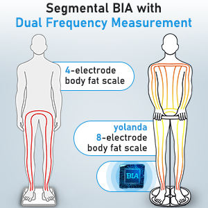체중을위한 고정밀 디지털 스마트 욕실 저울 14 키 신체 구성 분석 동기화 앱 - Product Image 4