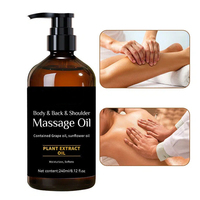 Huile de massage en gros, hydratante, anti-cellulite, pour peaux neutres, vente directe d'usine, huile essentielle