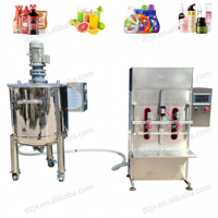 DZJX 1000 Gallon 5000l Détergent Liquide Spray Cheveux Réservoir De Mélange De Chauffage Intégré Avec Refroidisseur Veste Tubulaire Gainée