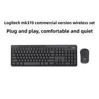 Ensemble clavier et souris sans fil Logic MK370, édition commerciale, double mode, silencieux, pour bureau, portable, USB, 1000 dpi