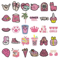 Patch brodé personnalisable de haute qualité et tendance, en polyester, à coudre sur les vêtements et les chapeaux
