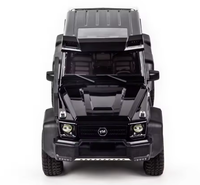 Camion télécommandé tout-terrain BG630PTA à l'échelle 1:8, 6x6, simulation de rock crawler, pour amateurs adultes