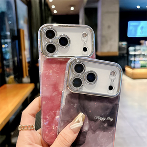 <span class=keywords><strong>Coque</strong></span> de luxe motif Laser étui pour <span class=keywords><strong>iPhone</strong></span> 17 16 15 14 <span class=keywords><strong>13</strong></span> 12 11 <span class=keywords><strong>Pro</strong></span> <span class=keywords><strong>Max</strong></span> Plus caméra Film protecteur couverture <span class=keywords><strong>Fine</strong></span> Flash lentille Film - Product Image 4