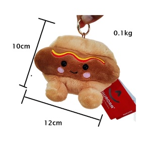 Aurora Adorable Palm Pals <span class=keywords><strong>Colson</strong></span> Hot Dog Peluche de collection marron de 5 pouces, format de poche, en polyester, pour enfants de 2 à 4 ans - Product Image 2