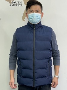 Gilet Invernale Imbottito da <span class=keywords><strong>Uomo</strong></span>, Casual, Caldo, Resistente all'Acqua, Senza Maniche, con Zip, Giacca Leggera Imbottita in Piuma - Product Image 2