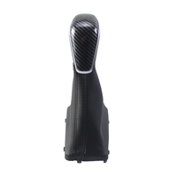 Pommeau de levier de vitesse en cuir cristal de qualité supérieure avec soufflet pour Audi A7 A6 PA STYLE C7 2016-2018, antirouille, vente en gros usine