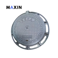 Couvercle de manhole en fonte ductile D400 pour drainage routier robuste, conception personnalisée, prix compétitif, services de fonderie professionnelle
