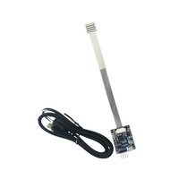 Sensor Tekanan Film Tipis Matriks 4x4 Modul Akuisisi Tekanan Taktil Array Kepadatan Tinggi Antarmuka FPC1.0 Komputer Host