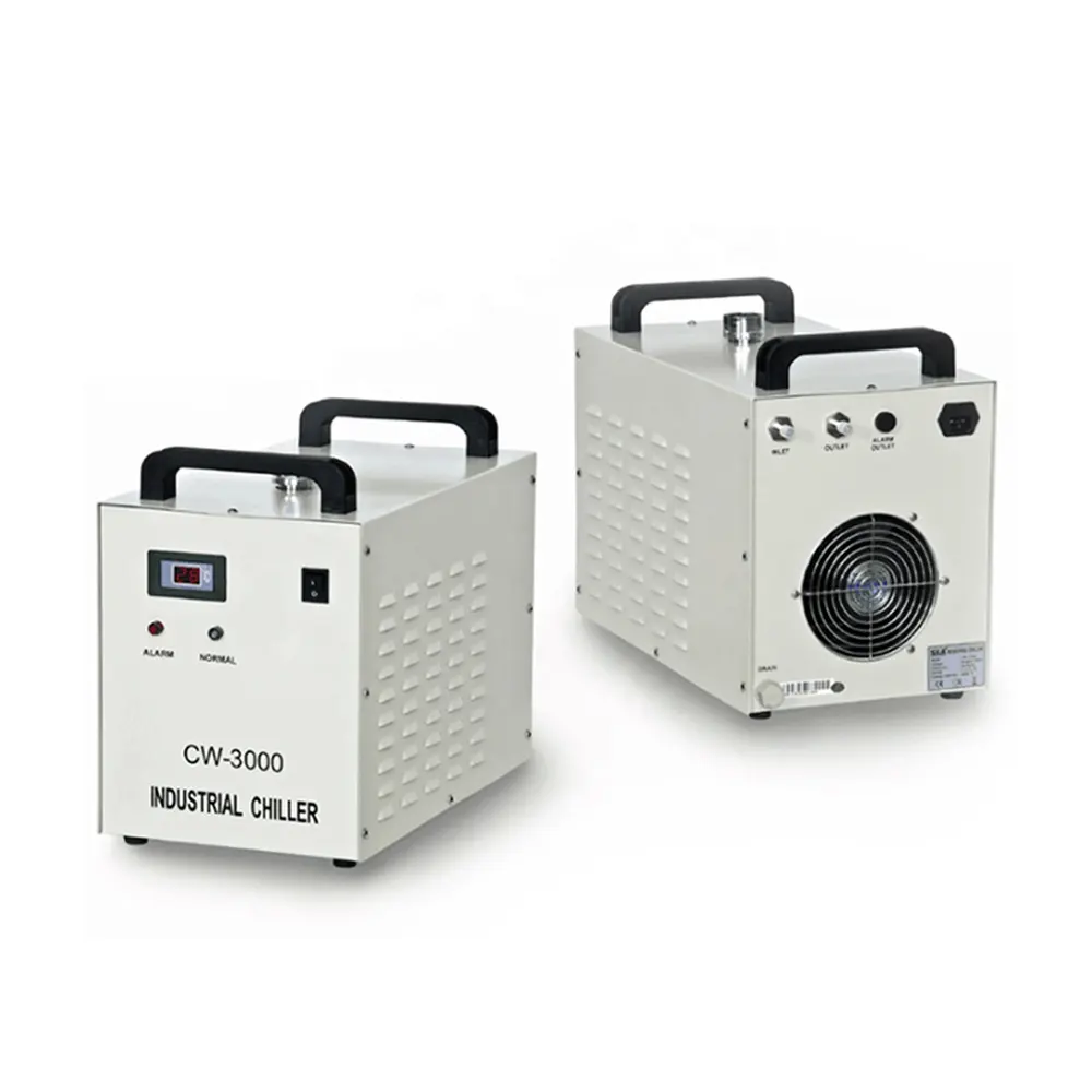 Cloudray S & A enfriador de agua Industrial modelo CW3000/CW5000/CW5200 CO2 componentes de equipos láser