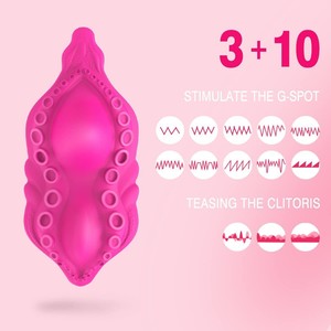 Hot-selling App Remote Control Wearable <b>Vibrator</b> for Women Outdoor Invisible Multi-frequency <b>Vibration</b> Masturbator Adult SexToy - Product Image 2