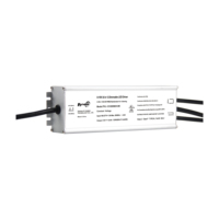 Driver LED dimmable sans scintillement UL 120W 2 canaux 0-10V/1-10V/10V PWM/Potentiomètre 100-277VAC-DC 12V 24V IP67 Alimentation LED