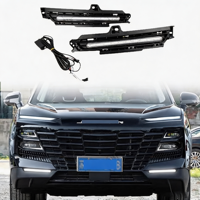Luces Laterales Delanteras Izquierdas y Derechas de Nuevo Diseño, Luces de Circulación Diurna, Luces Intermitentes para Accesorios Jetour Dashing 2022-2024