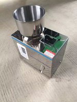 200G Hoogprecisie semi-automatische deeltjesvulmachine voor kwantitatieve granulaat- en poederkoffiebonen in zakken en zakjes