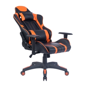 Allemagne Chaise pivotante ergonomique pour bureau à domicile Cuir PU Noir Orange Recliner Cooling for <span class=keywords><strong>Gamer</strong></span> E-Sport Racing PC Armchair - Product Image 6