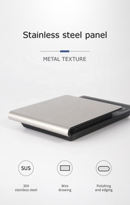 Mojae <span class=keywords><strong>New</strong></span> LCD hiển thị thép không gỉ ABS 2kg nhà bếp cà phê quy mô với bộ đếm thời gian - Product Image 6