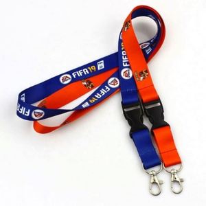 Wholesale Customized Event Lanyard with Sublimation Flags and Silk Screen Printing Logo Printed - Product Image 1