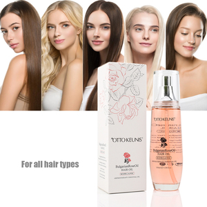 Siero per capelli alla rosa biologico bulgaro per capelli secchi 100ml olio per capelli all'olio di argan marocchino naturale al 100% - Product Image 6