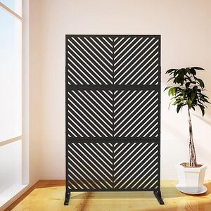 Outdoor Privacy <strong>Screens</strong> <strong>Free</strong> <strong>Standing</strong> <strong>for</strong> Balcony Patio <strong>Garden</strong> Privacy Fence Metal Laser Cut Decorative Privacy <strong>Screen</strong> - Product Image 4