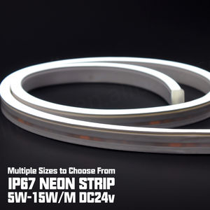 หลอดไฟนีออน LED แบบซิลิกา ขนาดสั่งทำได้ 6*6 4*8 6*12 *12*20 มม. แถบไฟแบบยืดหยุ่น นุ่มนวล ไร้จุดแสง ไฟนีออน LED - Product Image 2