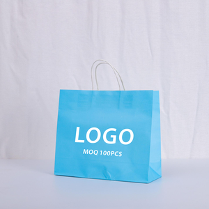 Sac d'emballage de luxe personnalisé avec propre logo sacs à provisions en papier sacs cadeaux pour magasin de détail petite entreprise pour chaussures et vêtements - Product Image 5