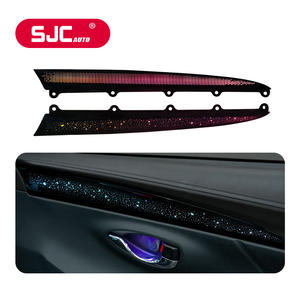 SJC 64 couleurs, éclairage d'ambiance pour voiture ciel étoilé, pour <span class=keywords><strong>Toyota</strong></span> 2014-2022 Vios/<span class=keywords><strong>Yaris</strong></span> L/Vari, systèmes d'éclairage automobile pour l'amélioration de l'intérieur de la voiture - Product Image 1