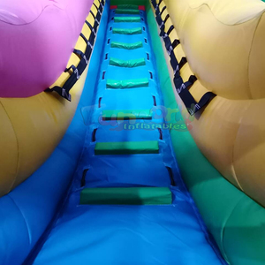 Tobogán acuático inflable comercial para patio trasero con temática de helado para adultos - Product Image 5