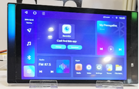 Radio universelle Android 10/11.5/5/12 pouces Wifi Carplay lecteur multimédia de voiture Gps écran tactile stéréo avec lumière respiratoire