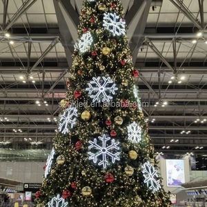 Centre commercial Motif Lumière Utilisation PVC Maille Rouge Dieu PVC Boule Topstars Comercial Décoration Led Lumière Motif Arbre De Noël - Product Image 2