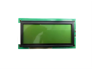 19264LCD 그래픽 도트 매트릭스 <span class=keywords><strong>LCD</strong></span> 모듈 병렬 포트 5V 192*64 도트 매트릭스 디스플레이 황록색 19264A - Product Image 2