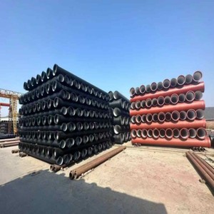 Preço Baixo Estoque Pronto Tubo de Ferro Dúctil Revestido de Betume DN400 DN600 DN1000 C25 C30 C40 K8 <span class=keywords><strong>K9</strong></span> K10 para Transmissão de Água - Product Image 4