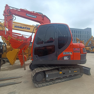 รถขุด DOOSAN DX80 6 ตัน มือสอง เครื่องยนต์ยันม่าร์ ปั๊มไฮดรอลิกคาวาซากิ มอเตอร์ วาล์ว KYB ชั่วโมงการใช้งานต่ำ สภาพ 90% ใหม่ ราคาแข่งขัน ปี 2023 - Product Image 2