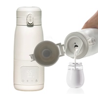 Chauffe-lait sans fil 500ml Usb Portable Thermostatique Cup Hot Water Kettle Bottle Heater