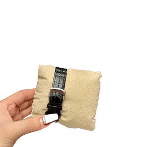 Montre automatique avec lunette sertie de diamants, cadran à pierres flottantes, bracelet en cuir, chiffres romains, montre élégante et décontractée Chopards - Product Image 2