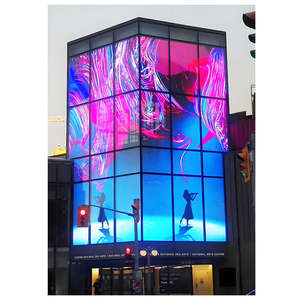 High Transparency Foldable Full Color LED Smart Film Screen, Lightweight LED Film <b>Display</b> for Indoor Glass <b>Wall</b> Ads, Party Event - Product Image 3