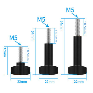 T-Type <span class=keywords><strong>vite</strong></span> lunga con pollice <span class=keywords><strong>senza</strong></span> tappo accessori per fotocamera - Product Image 6