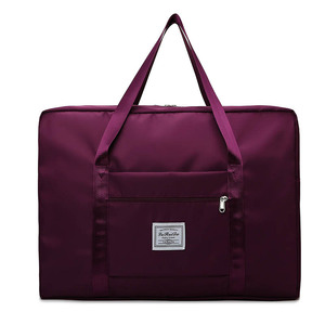 กระเป๋าเดินทางพับได้ผ้าโพลีเอสเตอร์แฟชั่นจากโรงงานโดยตรง กระเป๋าถือ กระเป๋าเดินทางสำหรับคุณแม่ กระเป๋าเดินทางธุรกิจ ชุดกระเป๋าเดินทางแบบมีล้อ - Product Image 6