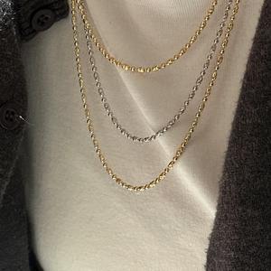 S925 Pure Silver Vintager Women's High Grade Clavicle Chain Gulas <b>Star</b> Mang Lulu Tong Pendant Necklace <b>Light</b> Luxury Religious - Product Image 2