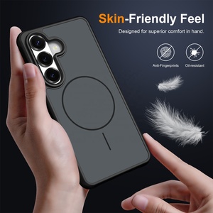 Funda Magnética para Teléfono con Protección Mejorada Contra Caídas para Samsung S26/S26+, Mate Translúcido, Antihuellas, Antigolpes - Product Image 2