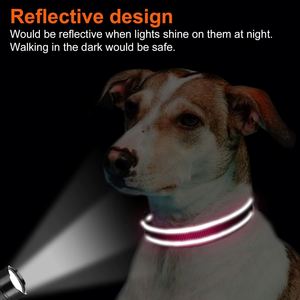 Collar de Lujo para Perros Grandes Joytale, Acolchado de Neopreno Suave, Anillo en D de Metal, Ajustable, Reflectante, Color Rosa Intenso, Talla L, para Todas las Etapas de la Vida - Product Image 5